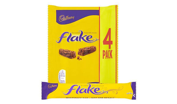 Cadbury Chocolate Flake 4x20g
