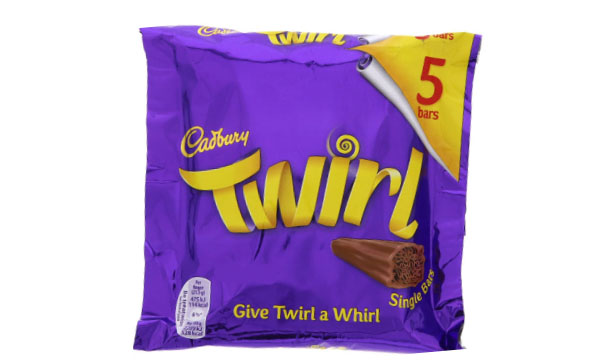 شوكولاته كادبوري تويرل 1£ 5*21.5ج