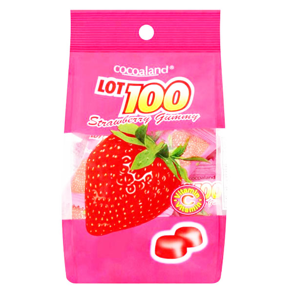 Cocoaland Lot100 Strawberry Jelly 150g