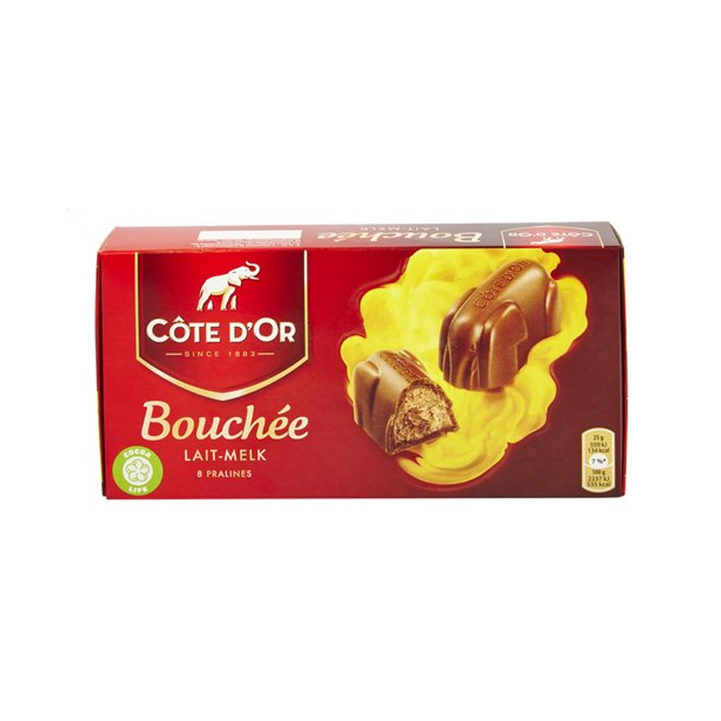 Cote Dor Bouchee Chocolate 8x25g