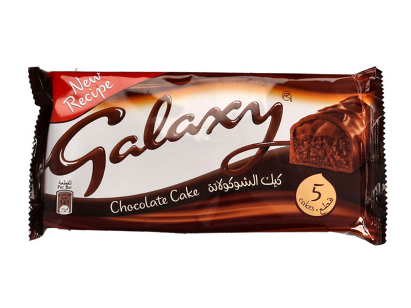 Galaxy Choclate Cake  5x30g
