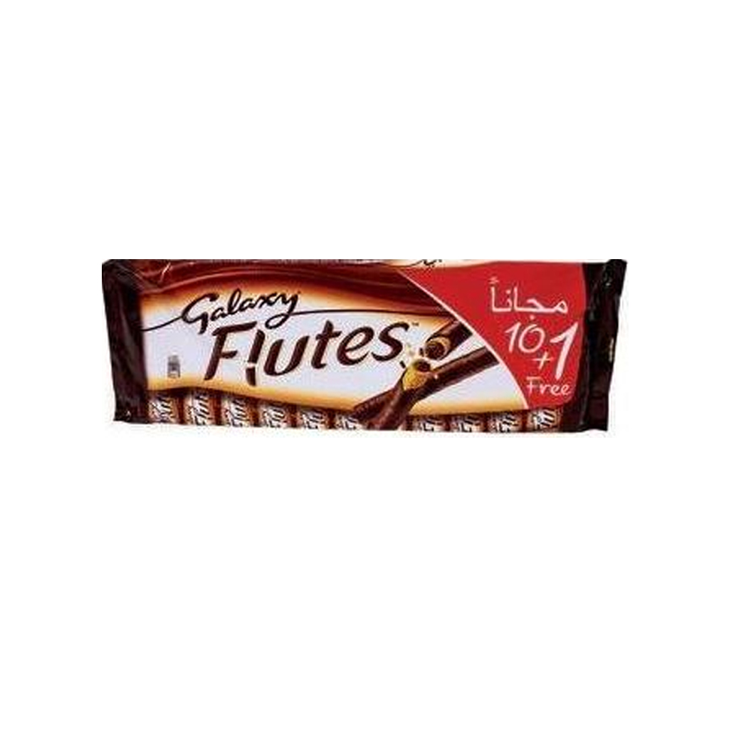 Galaxy Flutes Chocolate (10+1)x22.5g