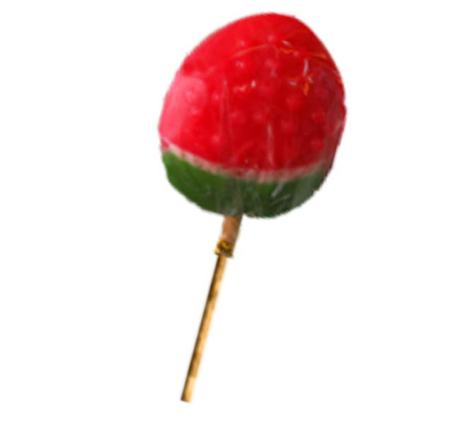 Giant Strawberry Lollipop 60g