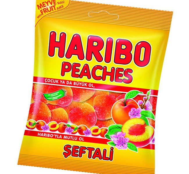 Haribo Peach Jelly 80g