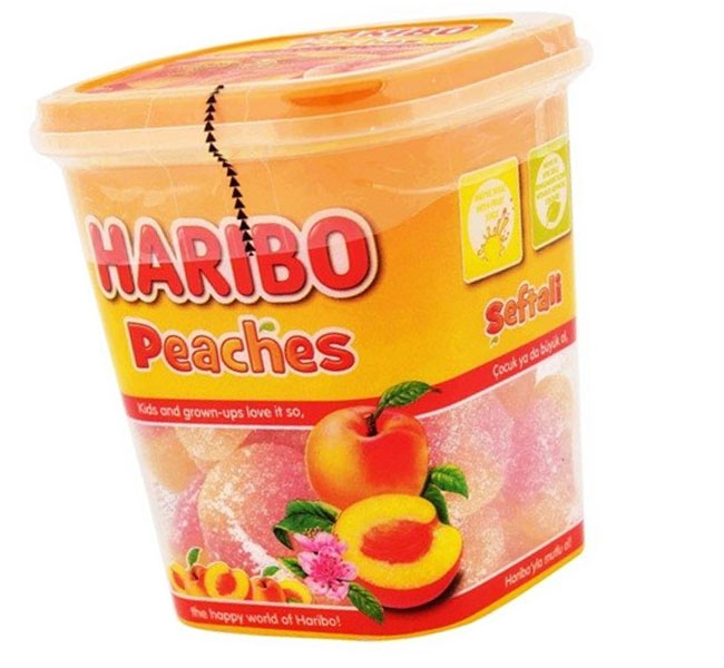 Haribo Peaches Jelly 175g