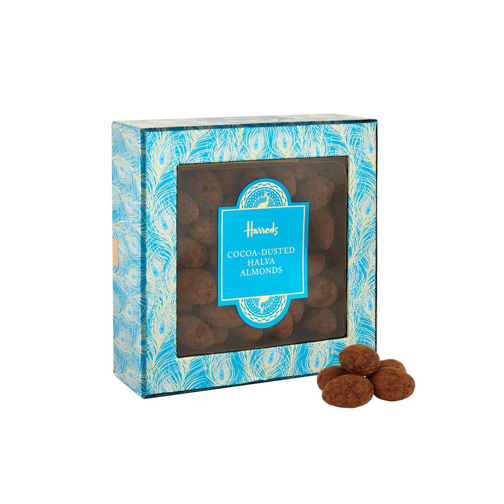 Harrods Cocoa-Dusted Halva Almonds 325g