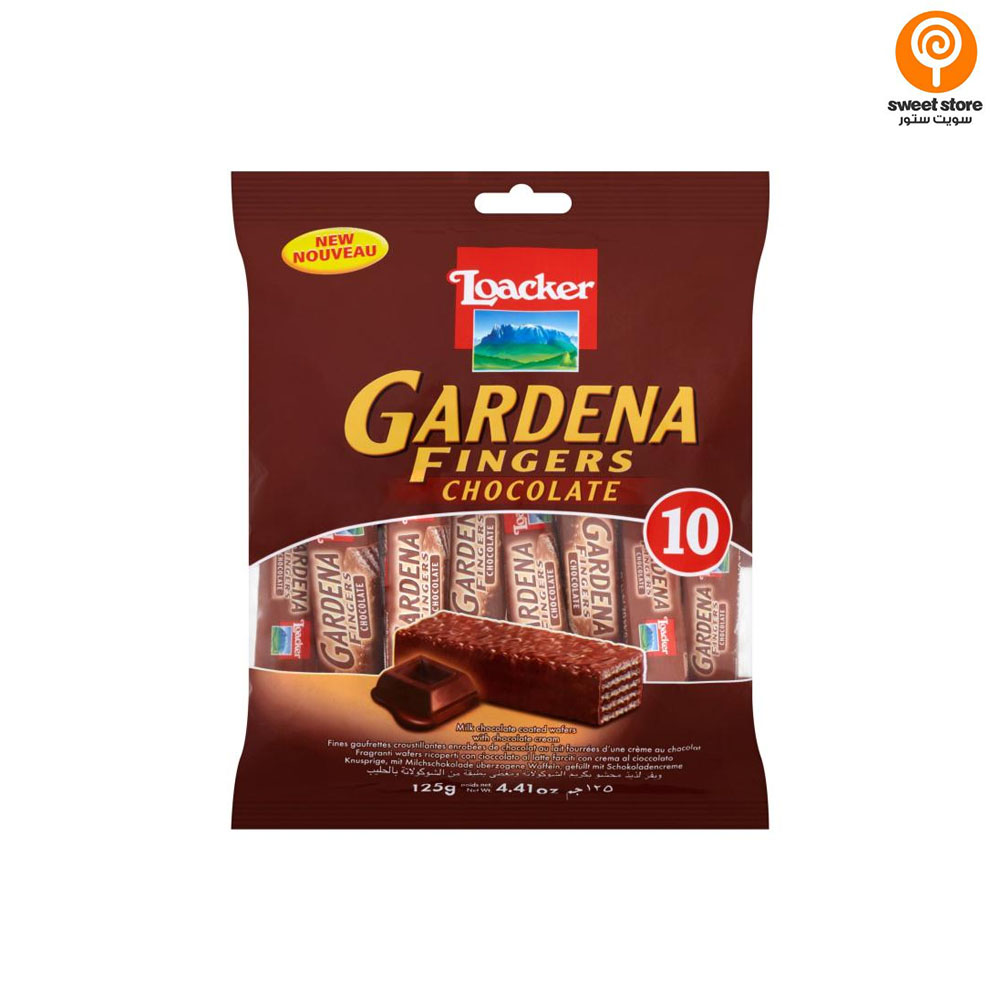 Loacker Gardena Fingers Chocolate Wafer 125g