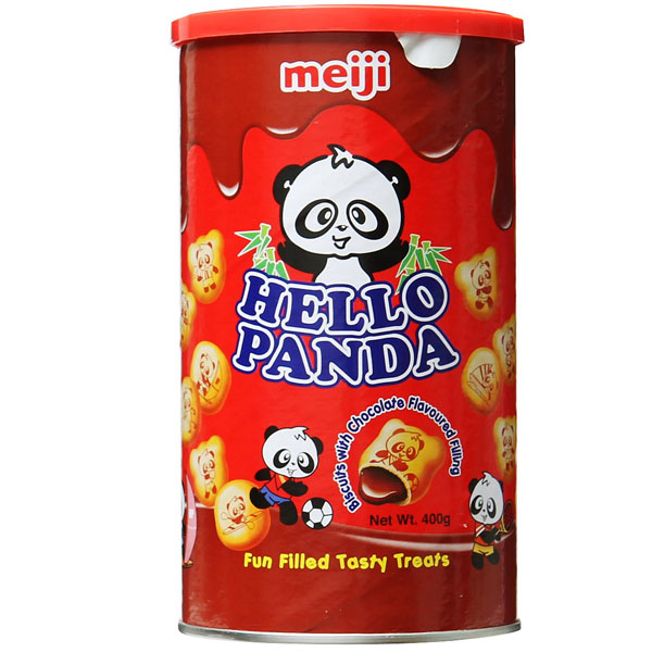 Meiji Hello Panda Chocolate Biscuit 400g