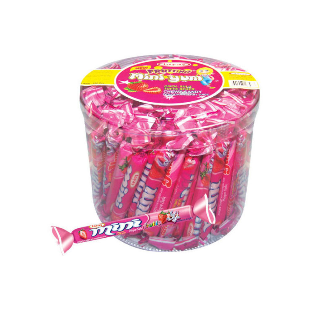 Tayas Mini Yum Strawberry Toffee (120x) 804g