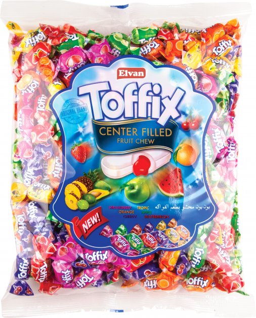 Toffix Fruit Chew Toffee 1kg
