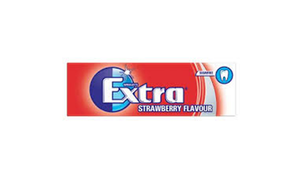 Extra Strawberry Gum 14g
