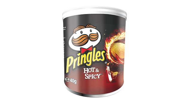 Pringles Hot &amp; Spicy Potato 40g