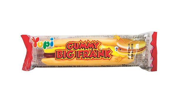 Yupi Gummy Big Frank Jelly 32g