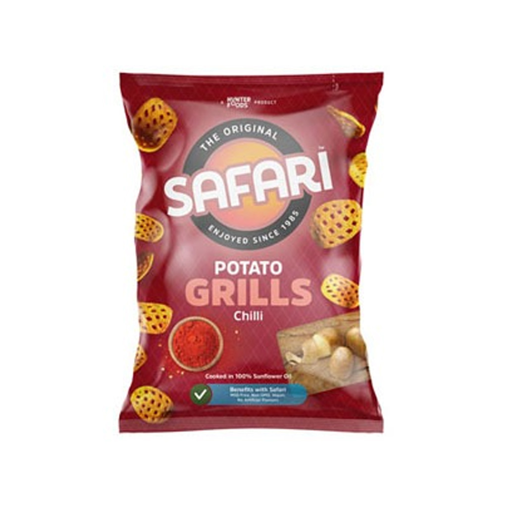 Hunter Safari Potato Grills Chilli 15g