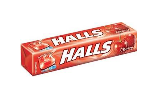 Halls Cherry Candy 25.2g 