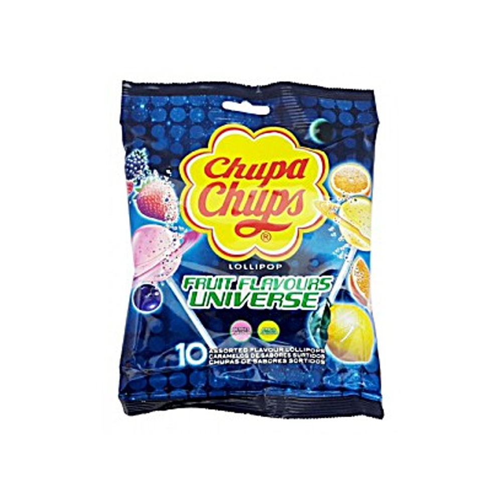 Chupa Chups Fruit Univers Lollipop 120g