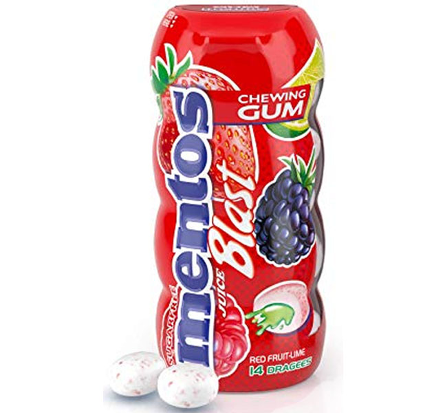 Mentos Gum Pure Fresh Strawberry 24.5g