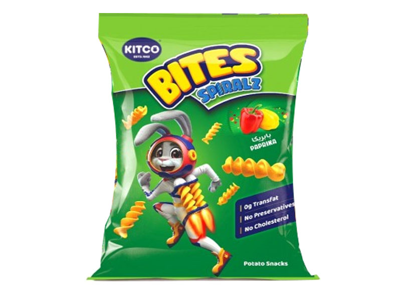 Kitco Bites Spiralz Paprika Potato 16g