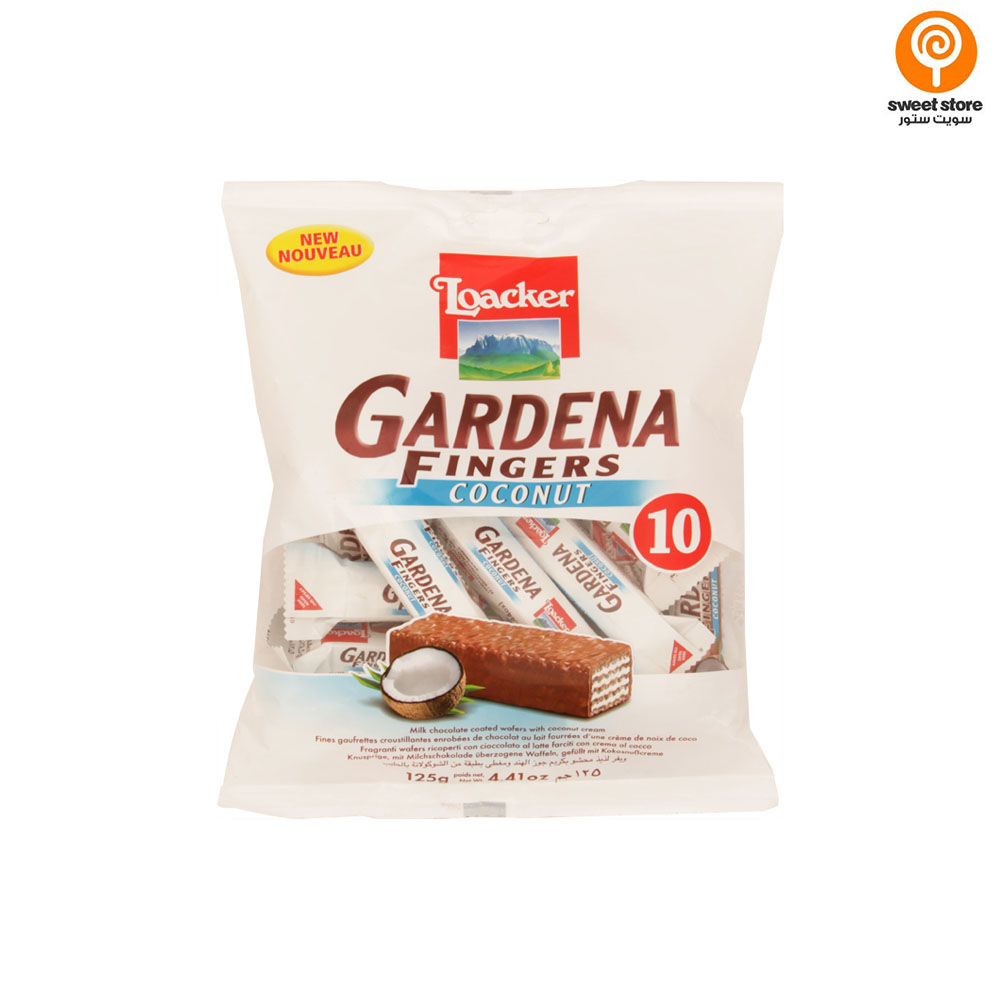 Loacker Gardena Fingers Coconut Wafer 125g