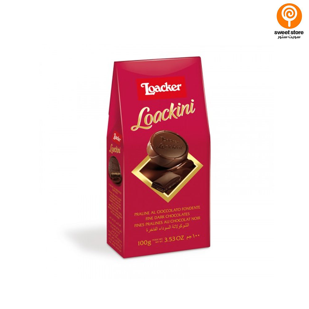 Loacker Loackini Dark Wafer 100g