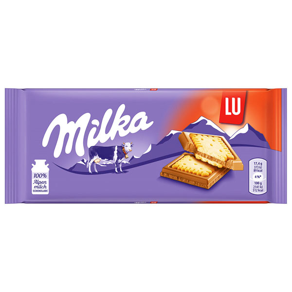 Milka Lu Chocolate 87g