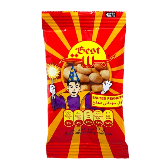 Best Salted Peanuts 50X13g