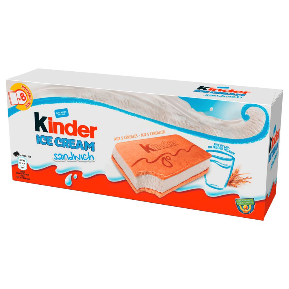 Kinder Ice Cream Sandwich 8x60ml