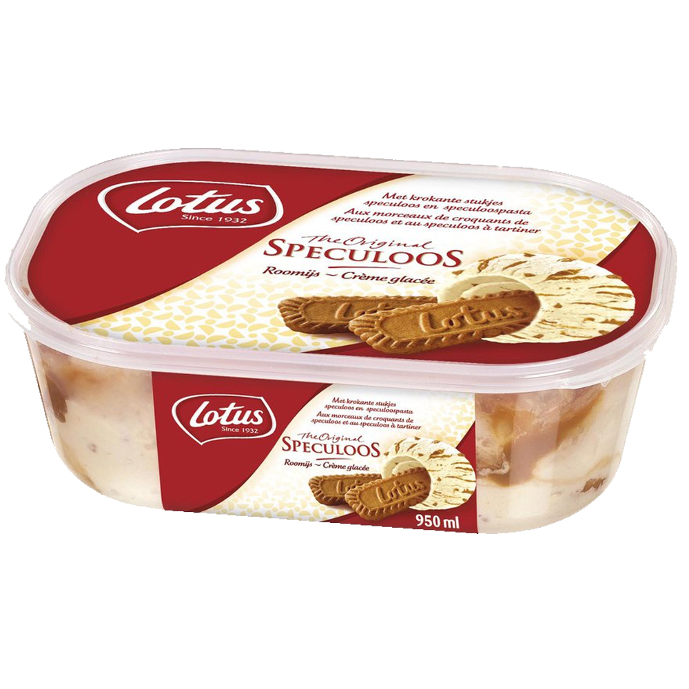 Ice Cream Lotus Speculoos 950ml	