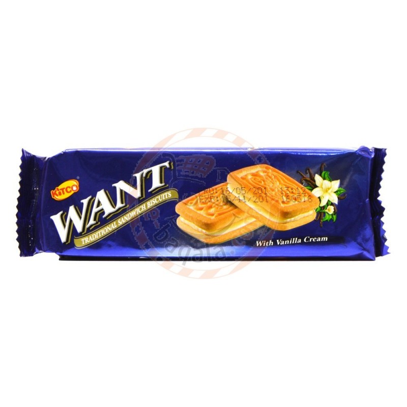 Kitco Want Vanilla Biscuit 90g