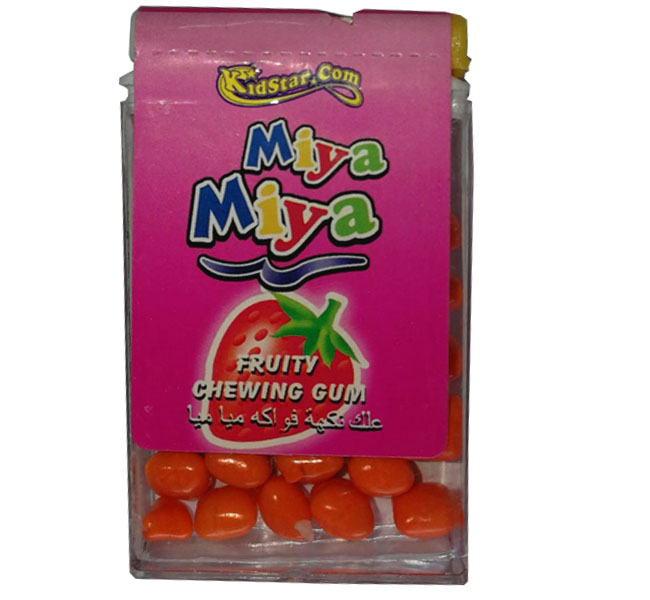 Miya Miya Fruity Chewing Gum 12g
