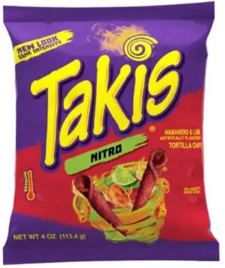 Barcel Takis Nitro Habanero Lime Chips 113g