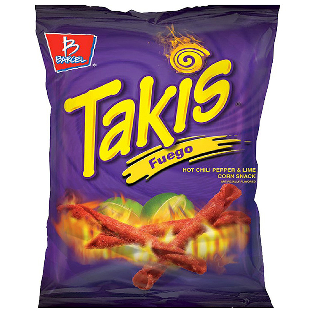 Barcel Takis Fuego Chili&amp;limon Chips 113.4g