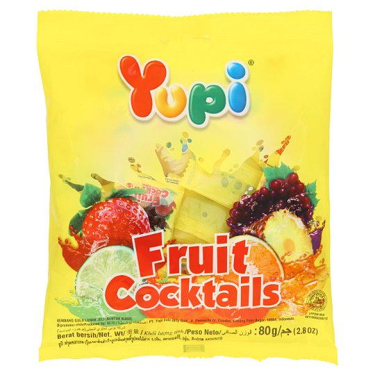 Yupi Fruit Cocktails Jelly 17.5g