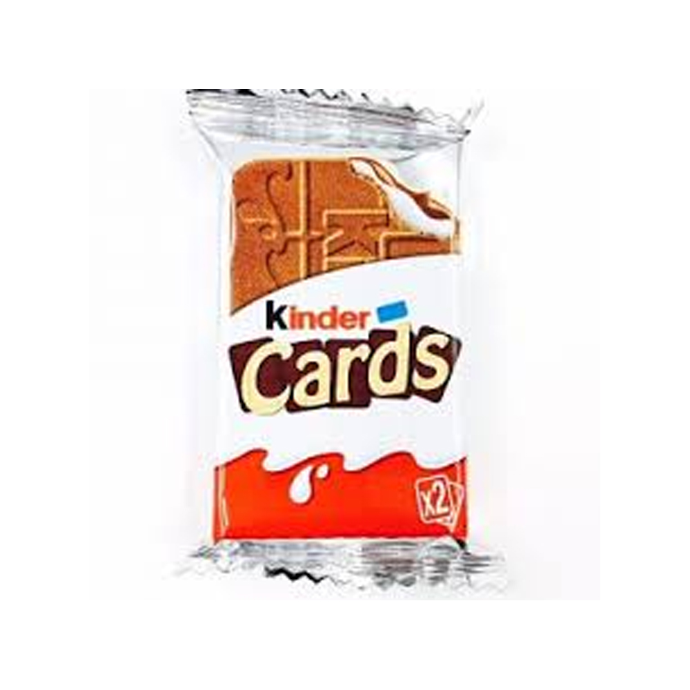 Kinder Cards Biscuit With Chocolate 25.6g