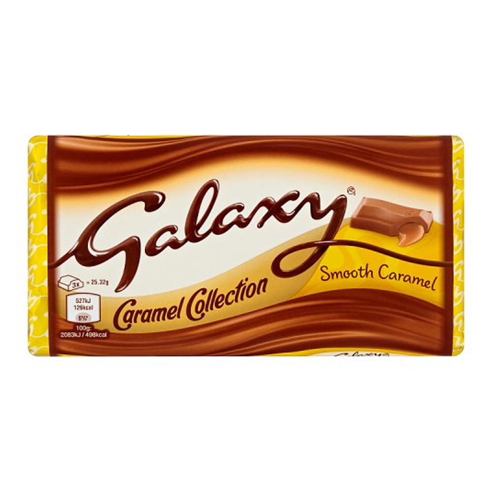 Galaxy Caramel Collection Chocolate Bar 135g