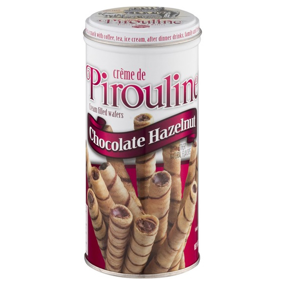 Pirouline Cream Filled Wafers Chocolate Hazelnut Biscuit 92g