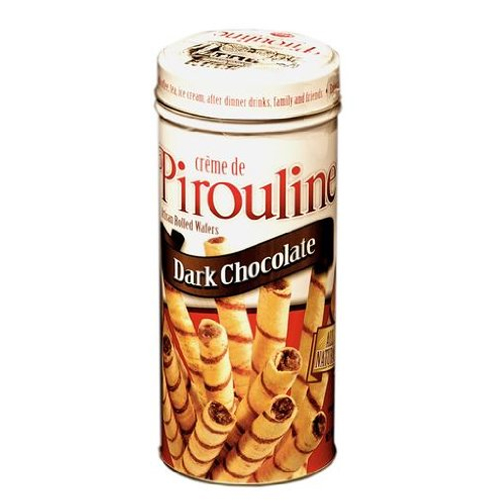 Pirouline Creme Filled Wafers Dark Chocolate Biscuit 92g