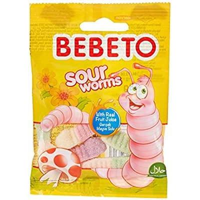 Bebeto Sour Worms 18g