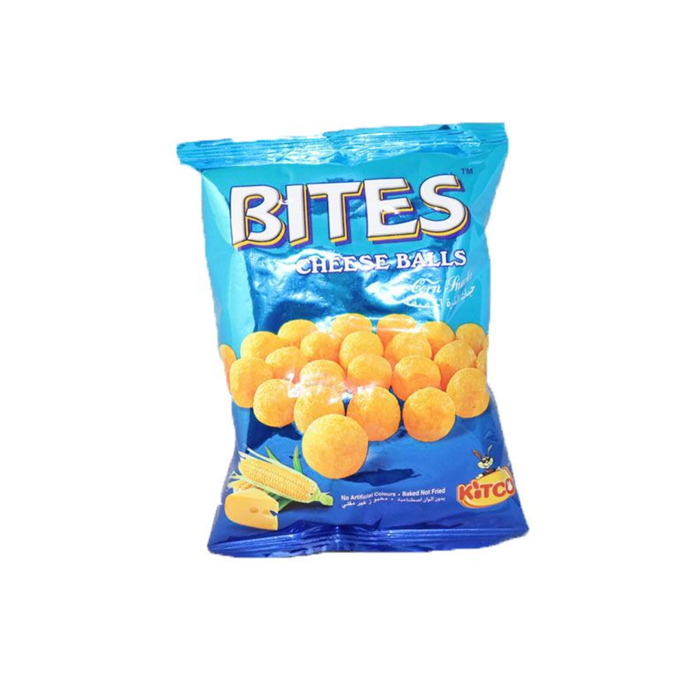 Kitco Cheddar Cheese Balls Pufak 15g