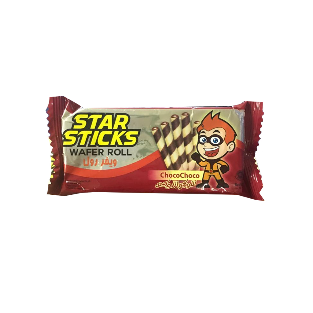 Star Sticks Wafer Roll 18g