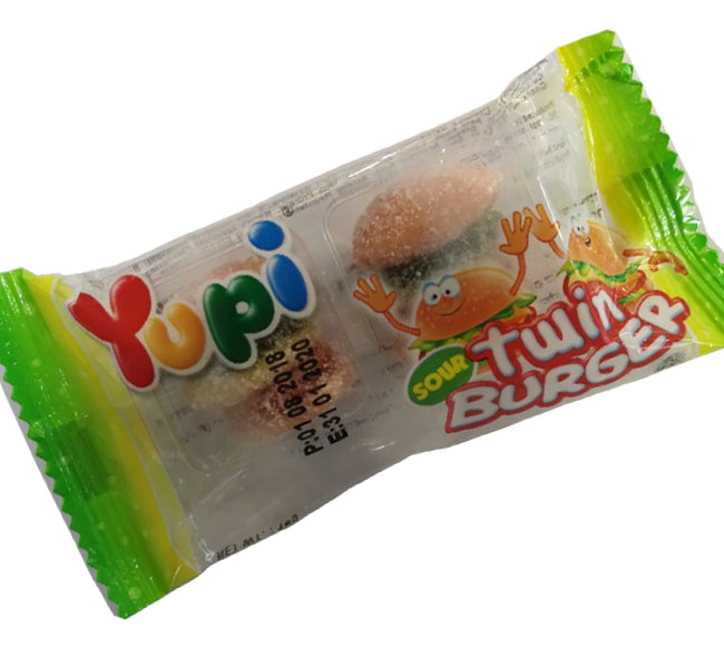 Yupi Burger Sour Jelly 15g