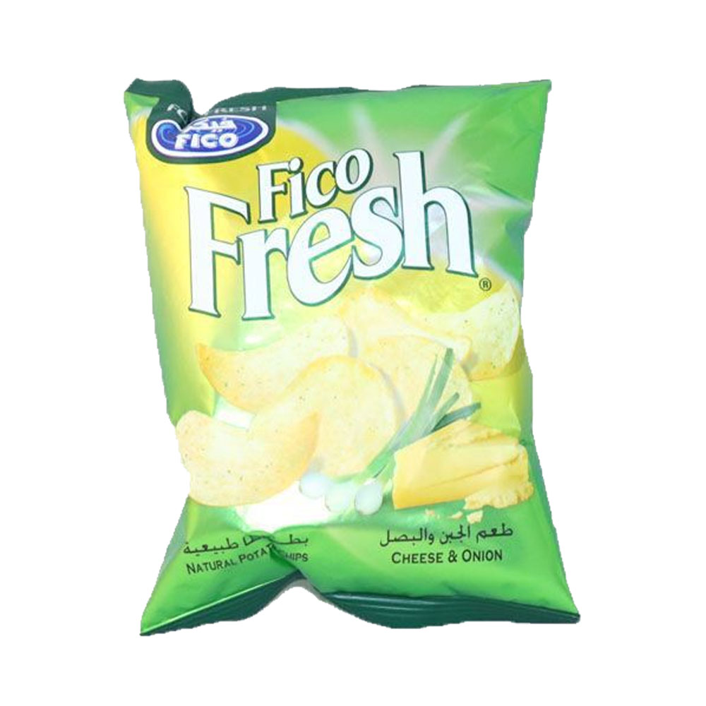 Fico Fresh Cheese &amp; Onion Potato 15g