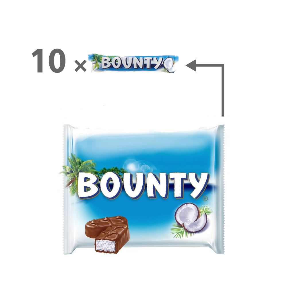 Bounty Chocolate 2x5x57g