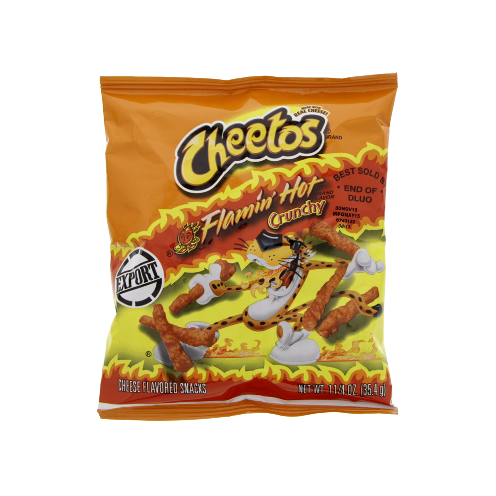 Cheetos Flamin Hot Crunchy - USA 35.4g