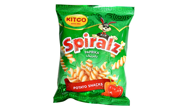 Kitco Nice Spiralz Paprika Potato 20x18g