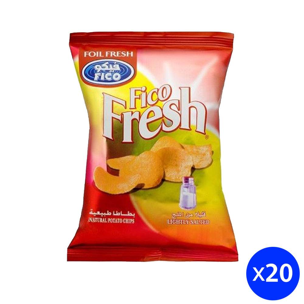 Fico Fresh Light Salted Potato 20x15g