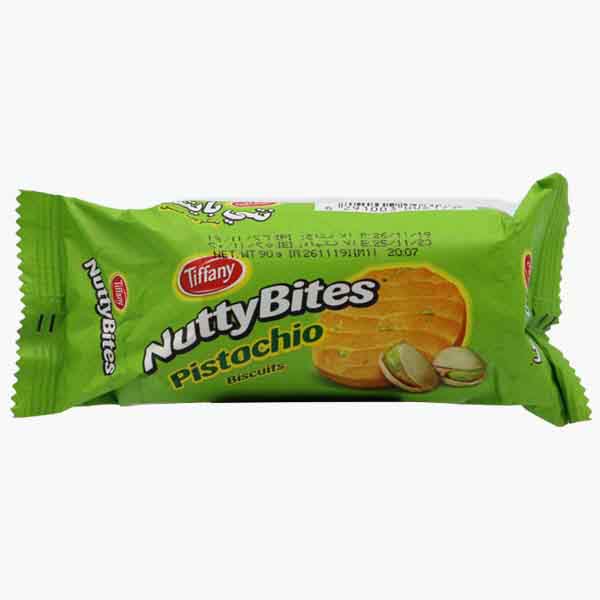 Tiffany Nutty Bites Pistachio Biscuit 90g
