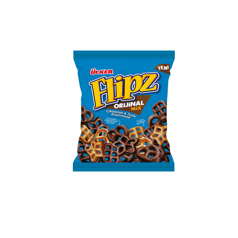 Ulker Flipz Orijinal Mix Pufak 70g
