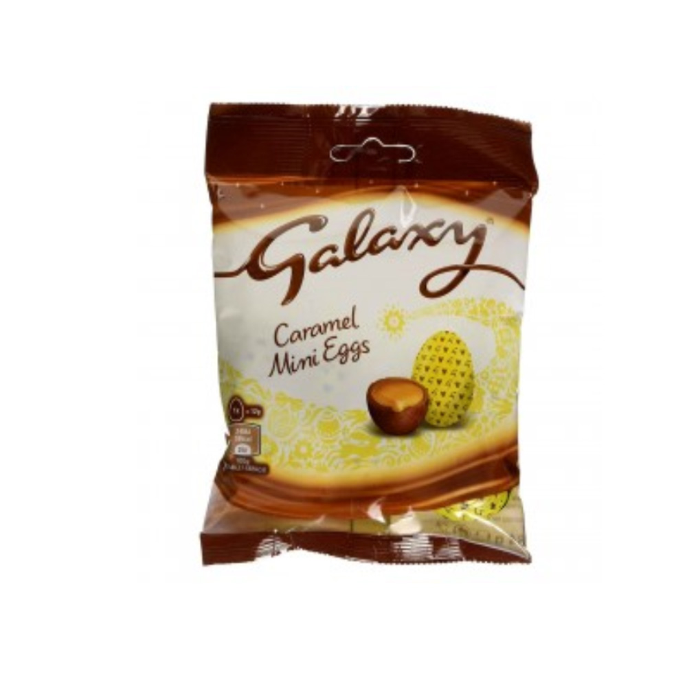 Galaxy Caramel Mini Egg Chocolate 80g