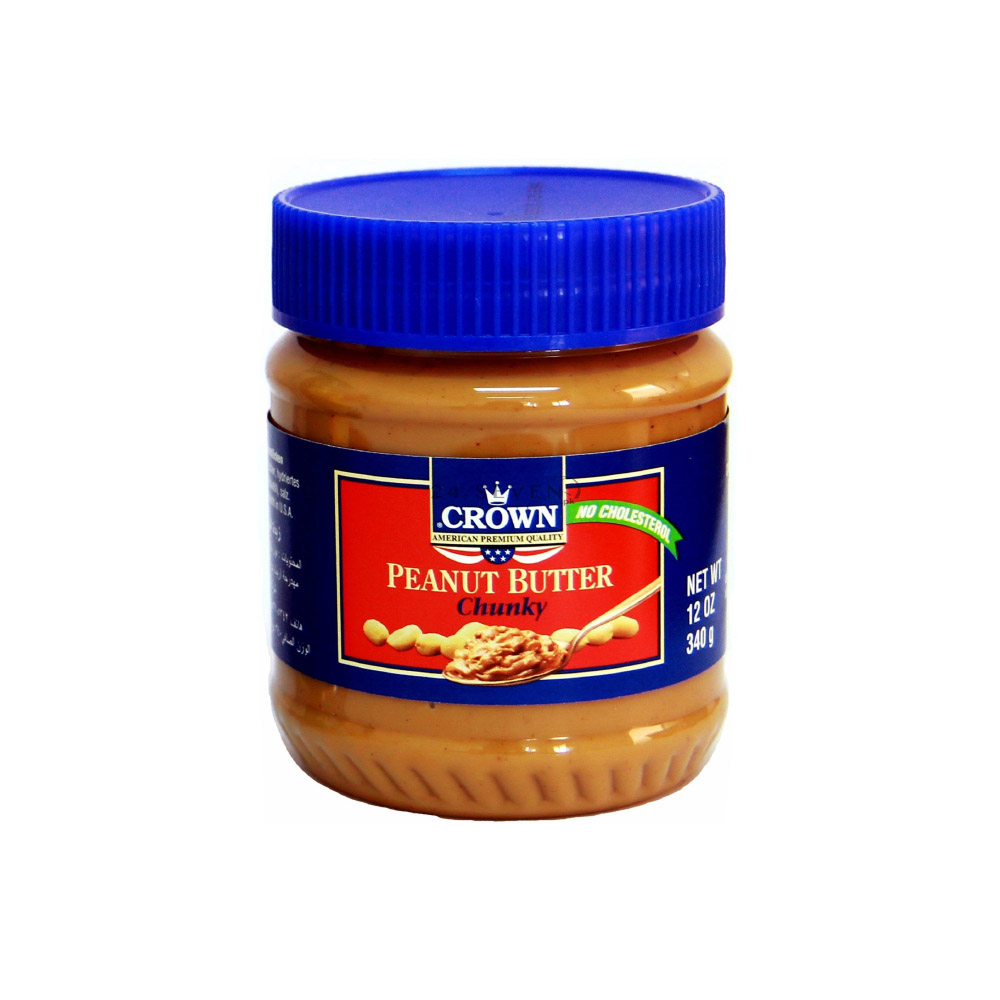 Crown Peanut Butter Crunchy Spreads 340g